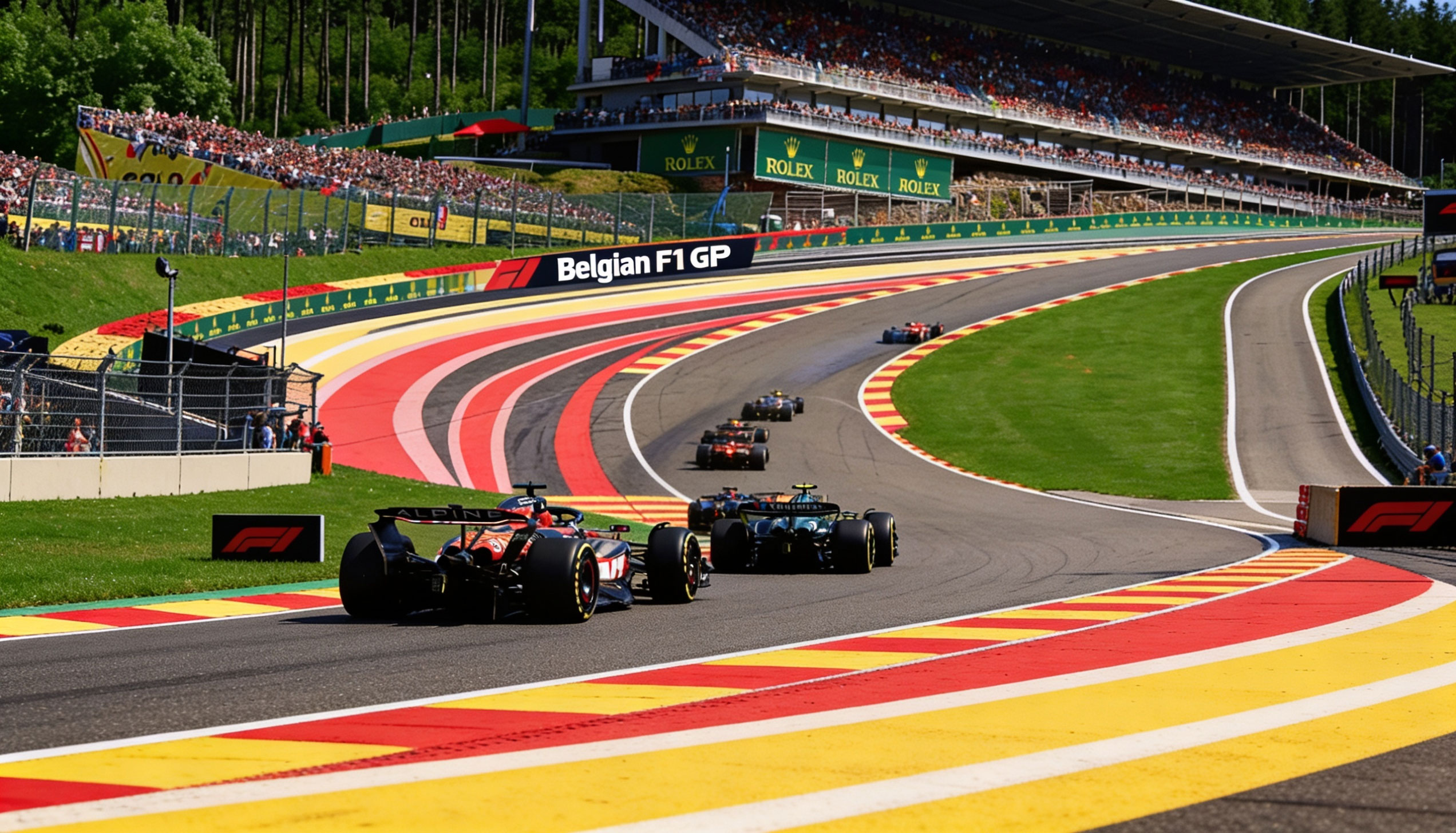 Belgian Grand Prix circuit